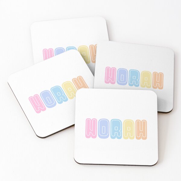 Item preview, Norah Name Colorful designed and sold by designbycecilia.