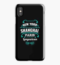 Langewiesen - Our city is not a Weltmertopole but you should. iPhone Case/Skin