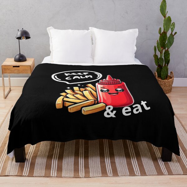Item preview, Funny ketchup and chips  designed and sold by VibeStyleShop.