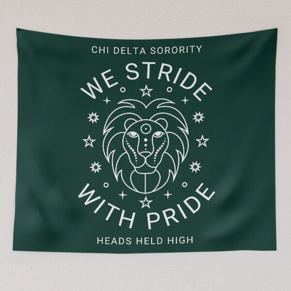 Item preview, Stride with pride designed and sold by ChiDeltaMerch.