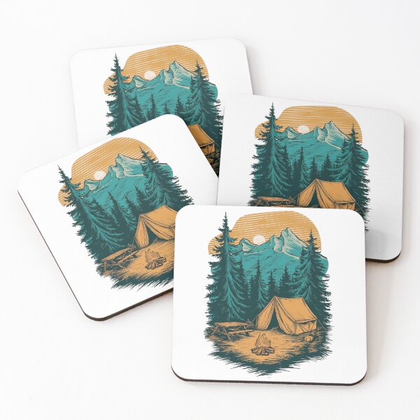 Item preview, Camping designed and sold by WildernessTints.