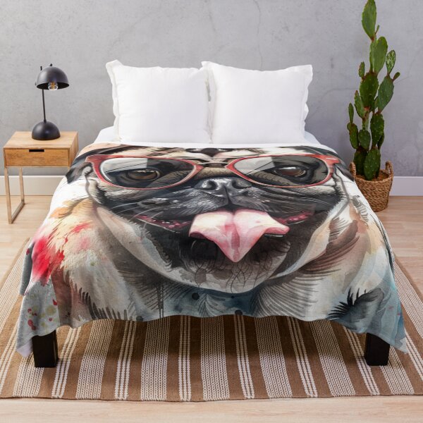 Item preview, Pug wearing Sunglasses designed and sold by SociallyRemoved.