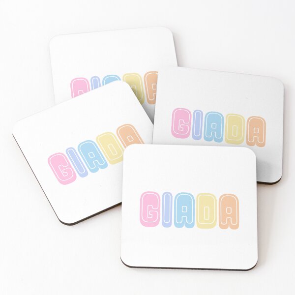 Item preview, Giada Name Colorful designed and sold by designbycecilia.