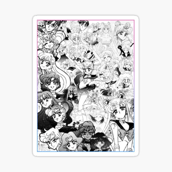 Item preview, 90s Moon Power Manga V1 designed and sold by KitsuneBlossom.