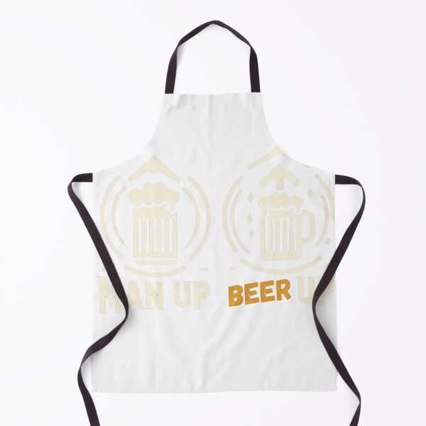 Artikelvorschau, Man Up Beer Up - Minimalistisches Retro für den Bierliebhaber entworfen und verkauft von Wolvescreate.