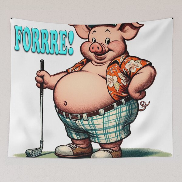 Item preview, FORRE! PIG designed and sold by Foxlindesigns.