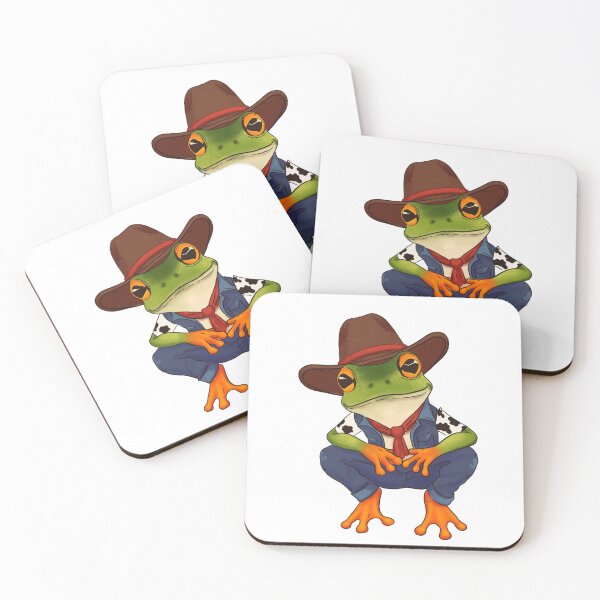 Item preview, Cowboy Frog  designed and sold by Foolio Vibes.