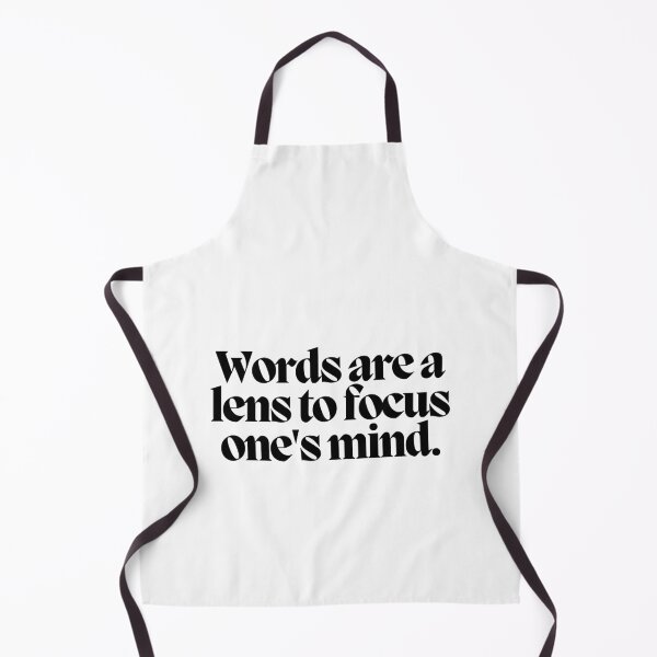 Item preview, Words are a lens to focus one's mind.  designed and sold by CharmStudio.