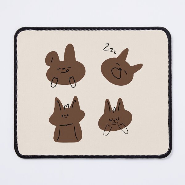 Item preview, Playful Cartoon Rabbit Characters Showing Emotions designed and sold by RM-Journey.