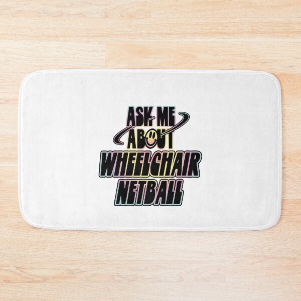 Item preview, Ask Me About Wheelchair Netball designed and sold by orlumbuspirate.