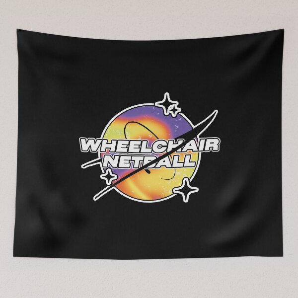 Item preview, Wheelchair Netball Melty Space designed and sold by orlumbuspirate.
