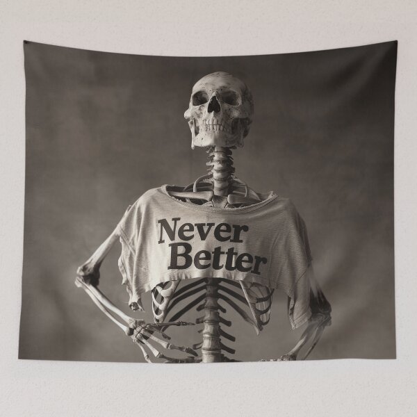 Item preview, Never better skeleton  designed and sold by Brendon987.