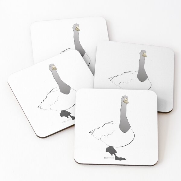 Item preview, Line drawing of Mr Goose. Drawn by Karen Little of Littleviews / Sketch-Views designed and sold by Littleviews.