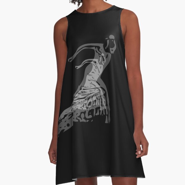 Shadow Dancer A-Line Dress