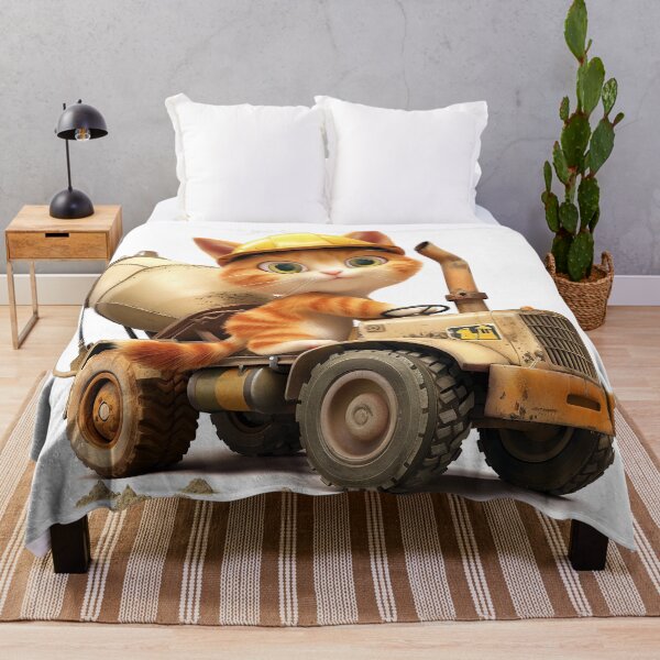 Item preview, Cute Kitten driving a concrete truck designed and sold by lawsonlee.