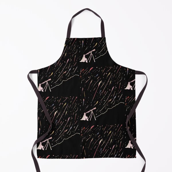 Item preview, Colourful Meteor Shower Linocut designed and sold by louweasely.