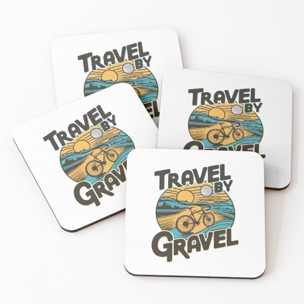 Item preview, Travel by gravel - a journey with a gravel bike designed and sold by mergmart.