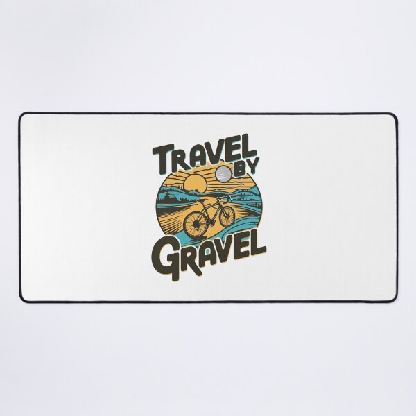 Item preview, Travel by gravel - a journey with a gravel bike designed and sold by mergmart.