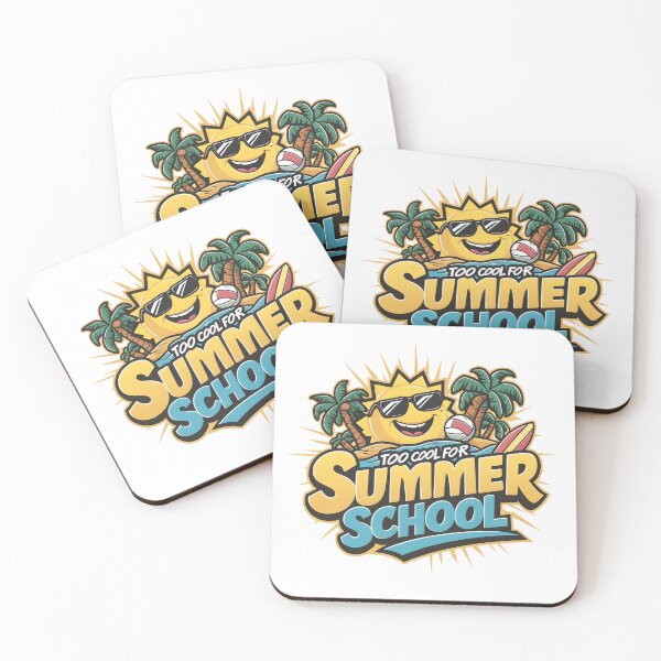 Item preview, Teen Summer Vibe T-Shirt- Too Cool For Summer School designed and sold by KingdomKubs.