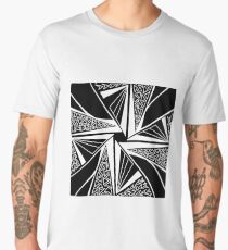 Spiderweb Abstract Design Men's Premium T-Shirt