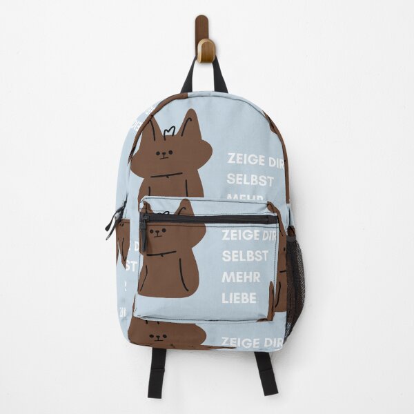 Item preview, Zeig dir selbst mehr Liebe | Playful Cartoon Rabbit Character designed and sold by RM-Journey.