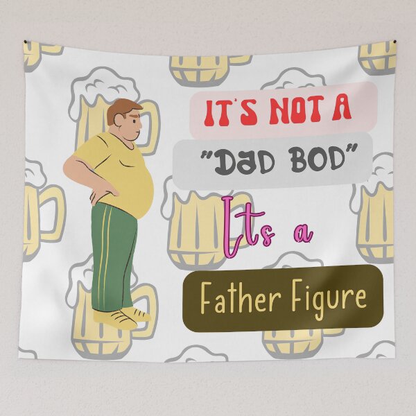 Item preview, Its not a Dad Bod  designed and sold by Pixel-Lair.