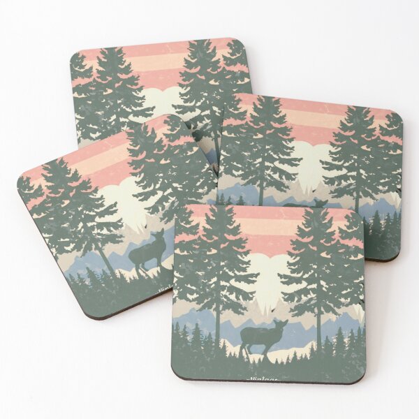Item preview, Wildlife Trees Outdoors Nature Retro designed and sold by TREEVIBES.