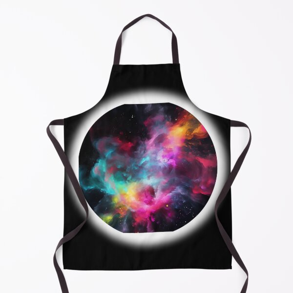 Item preview, Imagined Vibrant Cosmic Clouds From A Spaceship Window designed and sold by StephanieLZ.