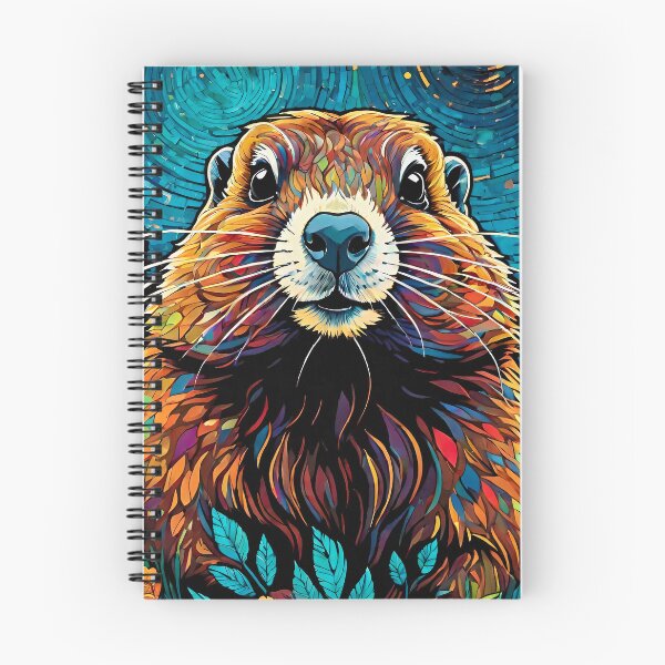 Item preview, A curious marmot designed and sold by Steffani Lehmann.
