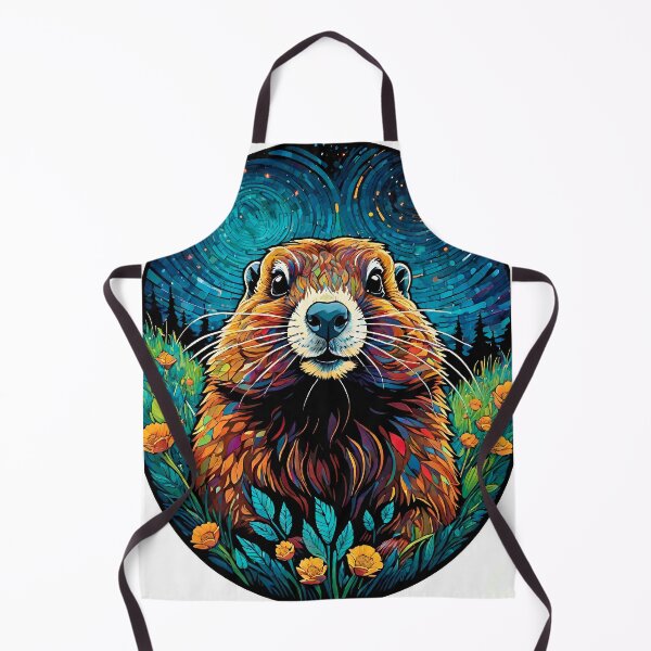 Item preview, A curious marmot designed and sold by Steffani Lehmann.