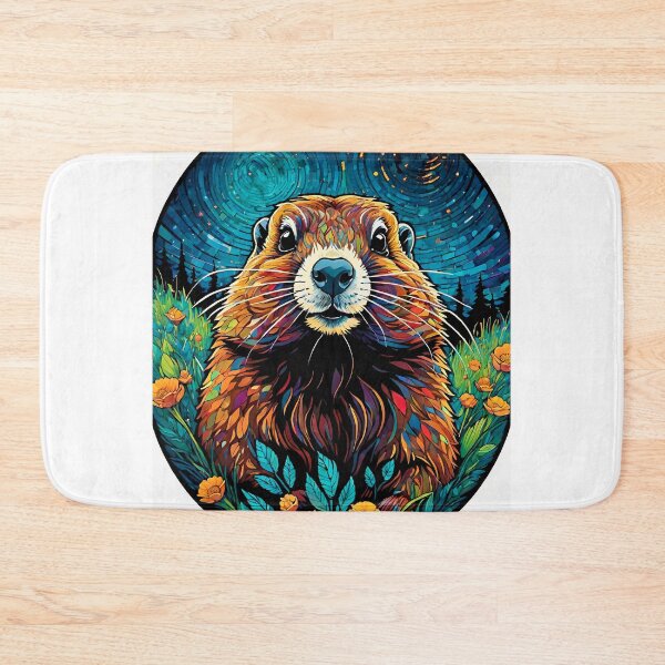 Item preview, A curious marmot designed and sold by Steffani Lehmann.