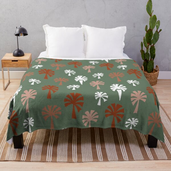 Item preview, Tropical trees - green and maroon designed and sold by SerahO.