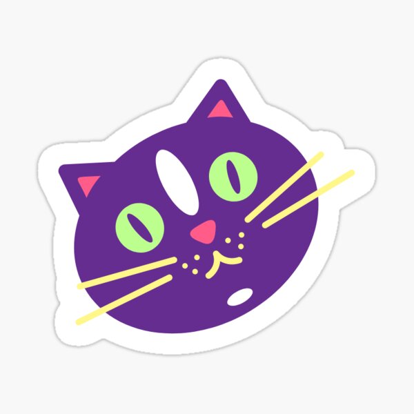 Item preview, Cute Cat, Cat Lovers Sticker designed and sold by KaYaVault.