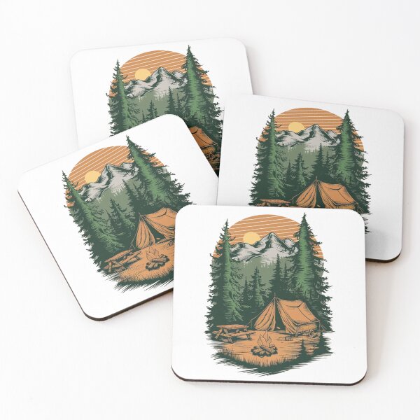 Item preview, Camping designed and sold by WildernessTints.