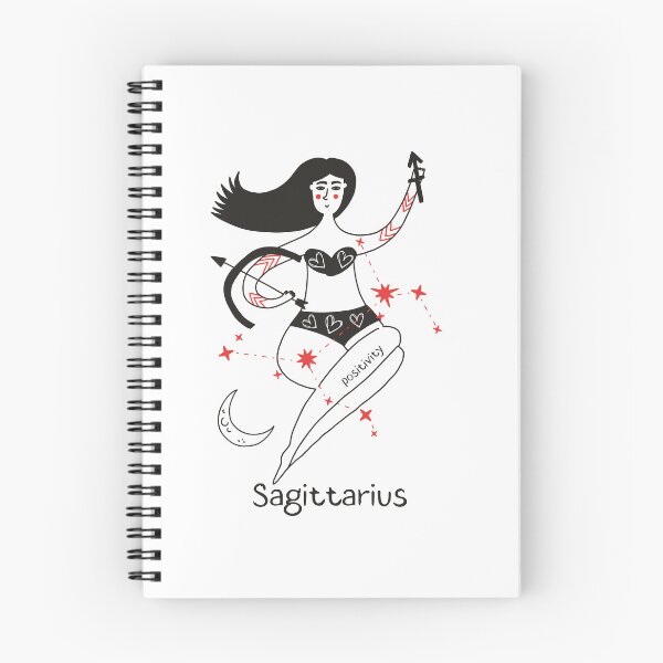 Item preview, B. positivity Zodiac Sagittarius designed and sold by MonochromeEcho.