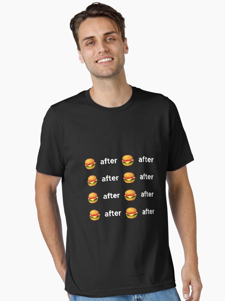 Thumbnail 1 of 7, Essential T-Shirt, BURGER AFTER BURGER designed and sold by VintageMarvel.