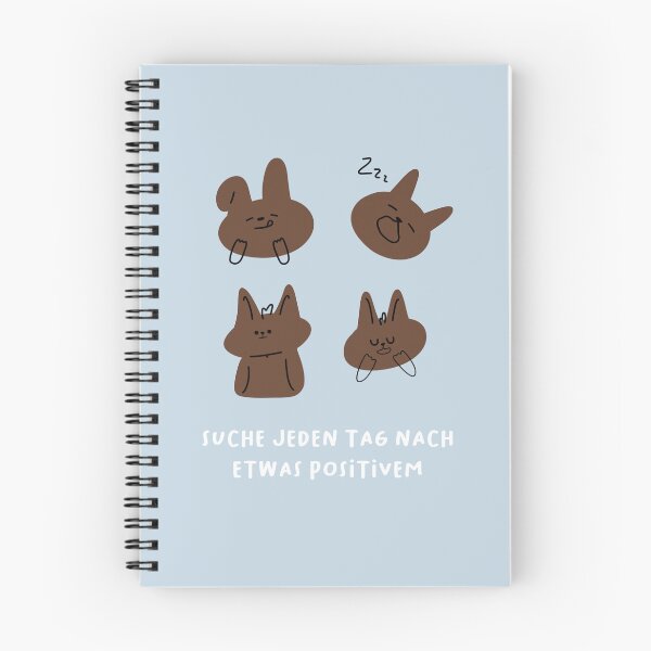 Item preview, Suche in jedem Tag nach etwas Positivem | Playful Cartoon Rabbit Characters designed and sold by RM-Journey.