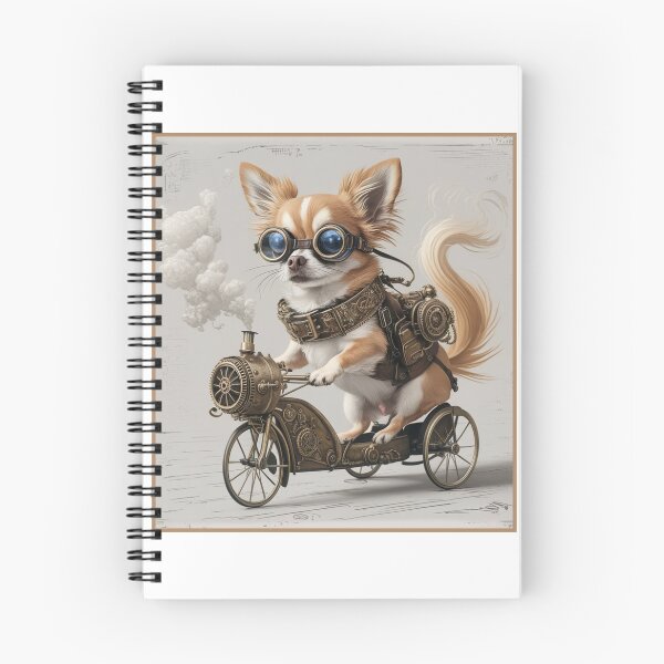 Item preview, chihuahua steampunk designed and sold by RWCarpenter.