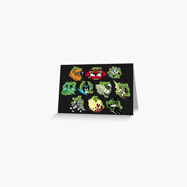 Ben 10 Snareoh Greeting Cards for Sale | Redbubble
