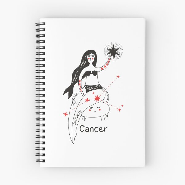 Item preview, B. positivity zodiac female Cancer designed and sold by MonochromeEcho.