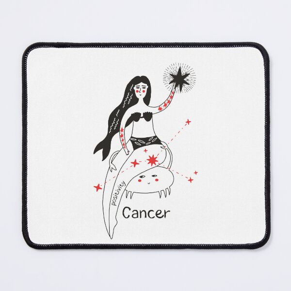 Item preview, B. positivity zodiac female Cancer designed and sold by MonochromeEcho.