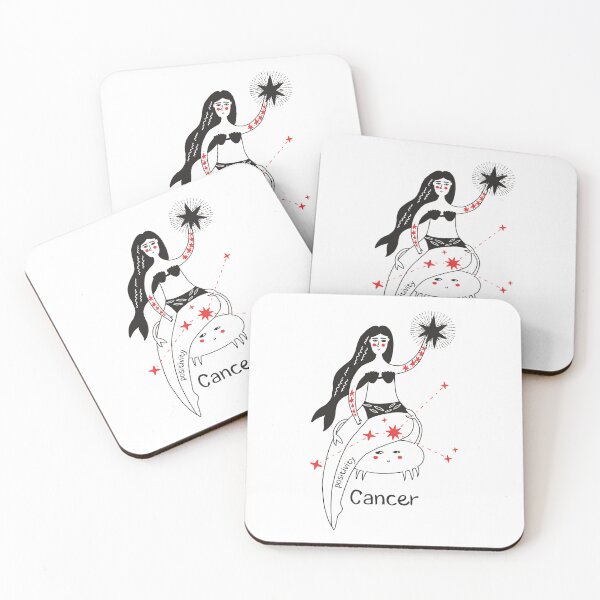 Item preview, B. positivity zodiac female Cancer designed and sold by MonochromeEcho.