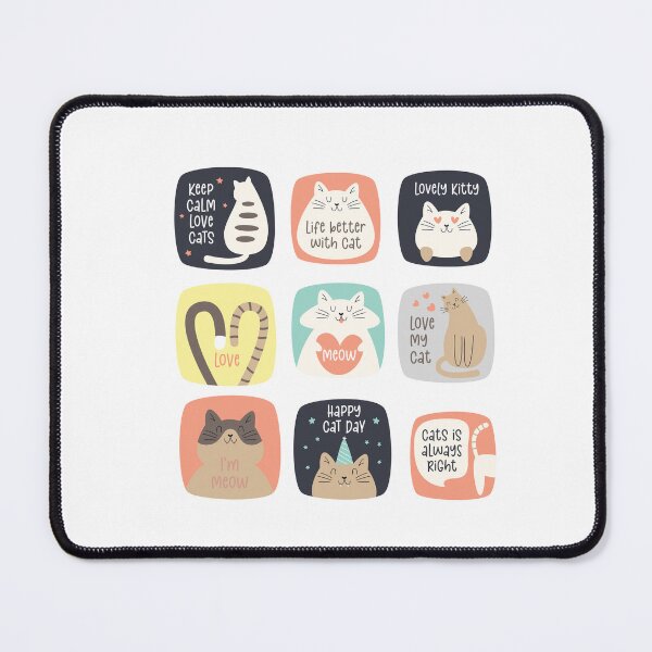 Item preview, Cute stickers for different cats designed and sold by mando24895.