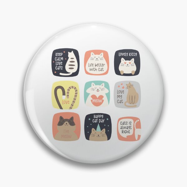 Item preview, Cute stickers for different cats designed and sold by mando24895.