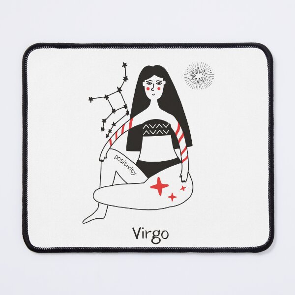 Item preview, B. positivity zodiac Virgo designed and sold by MonochromeEcho.