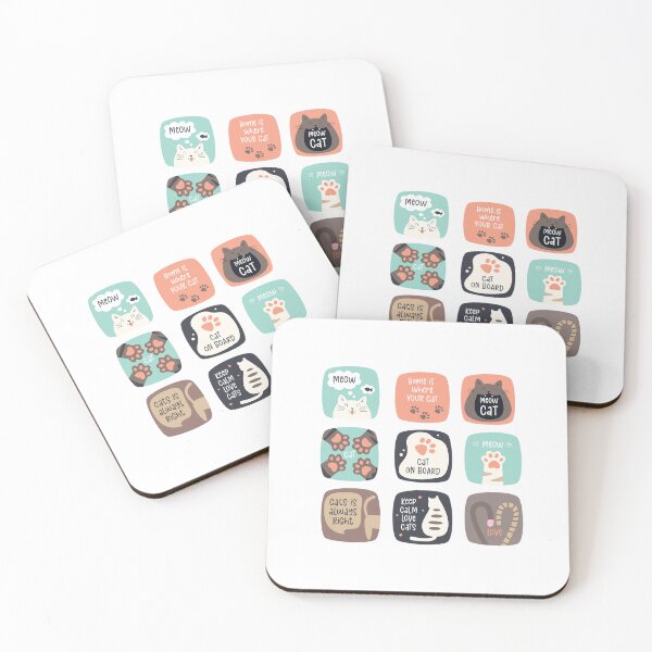 Item preview, stickers for cats designed and sold by mando24895.