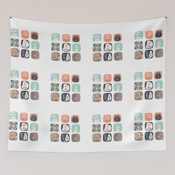 Item preview, stickers for cats designed and sold by mando24895.