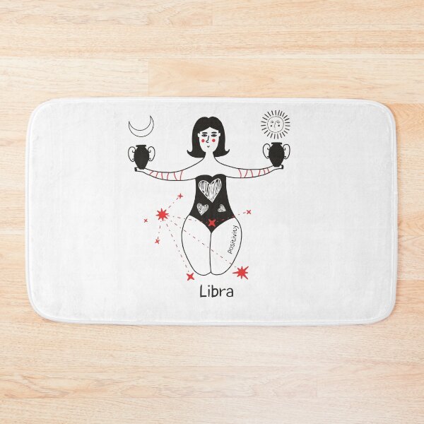 Item preview, B. positivity zodiac female Libra designed and sold by MonochromeEcho.