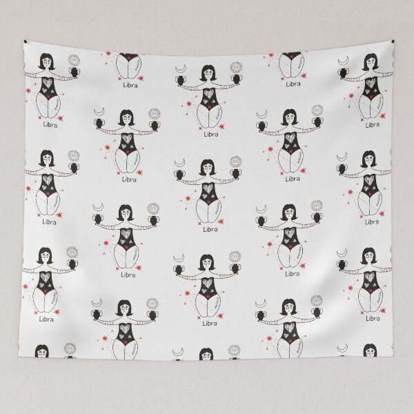 Item preview, B. positivity zodiac female Libra designed and sold by MonochromeEcho.
