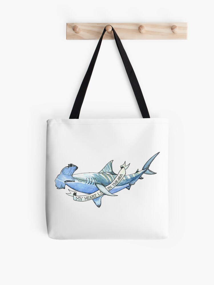 Hammerhead Shark - Tote Bag - Because Tees